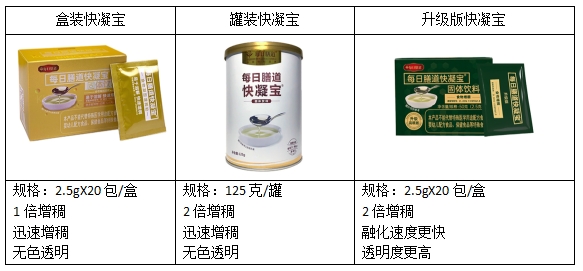 每日膳道食品增稠剂